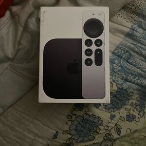 Apple TV 4K with Black Remote